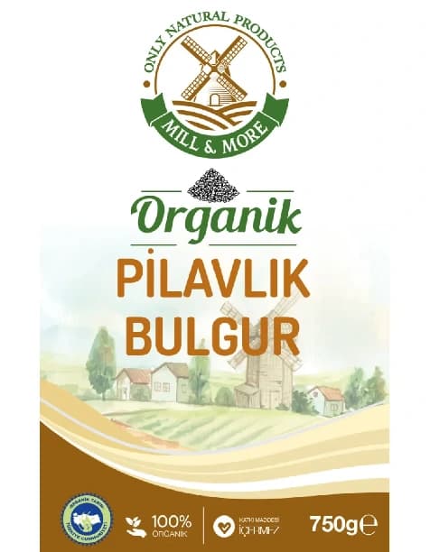 Organik Pilavlık Bulgur 750 g
