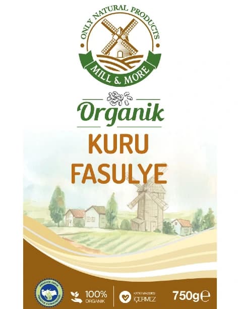 Organik Kuru Fasulye 750 g