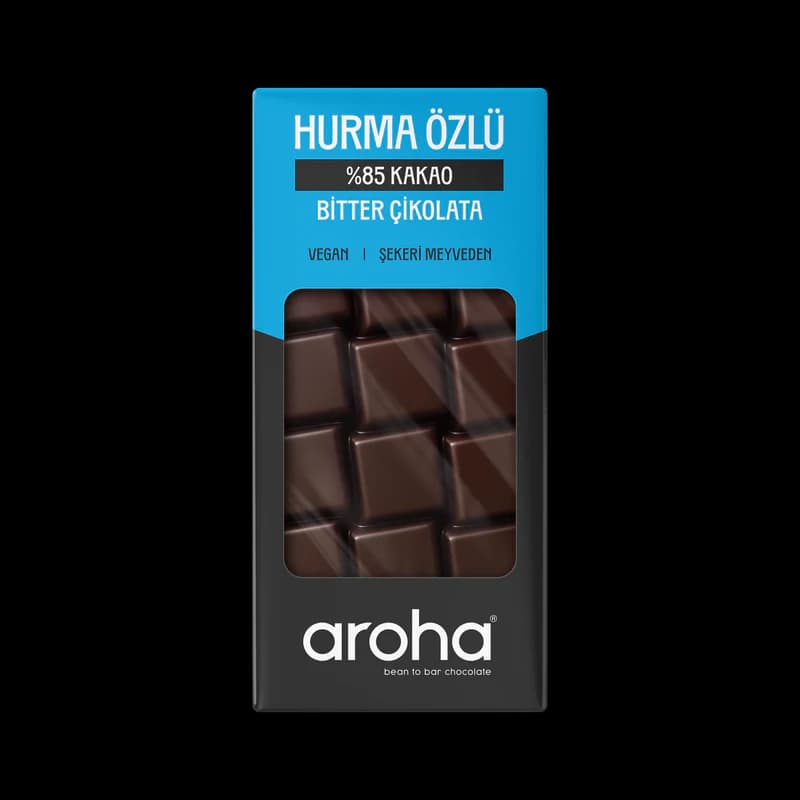 %85 Kakao Hurma Özlü Bitter Çikolata 80 g