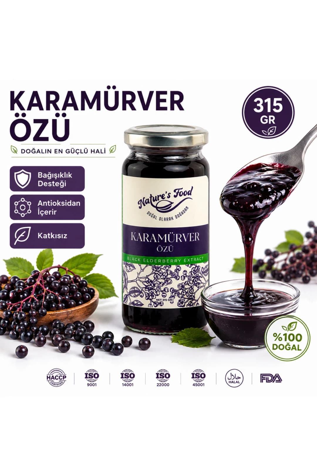 Karamürver Özü 315gr Antioksidan