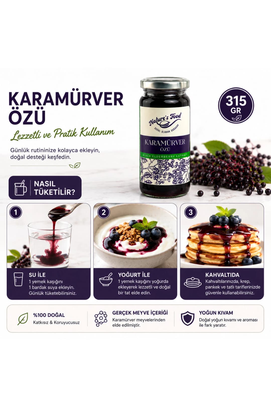 Karamürver Özü 315gr Antioksidan