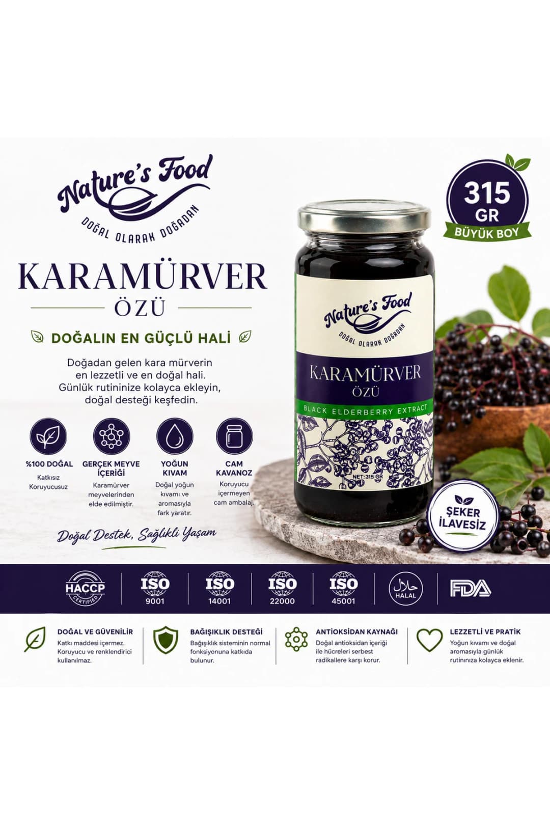 Karamürver Özü 315gr Antioksidan