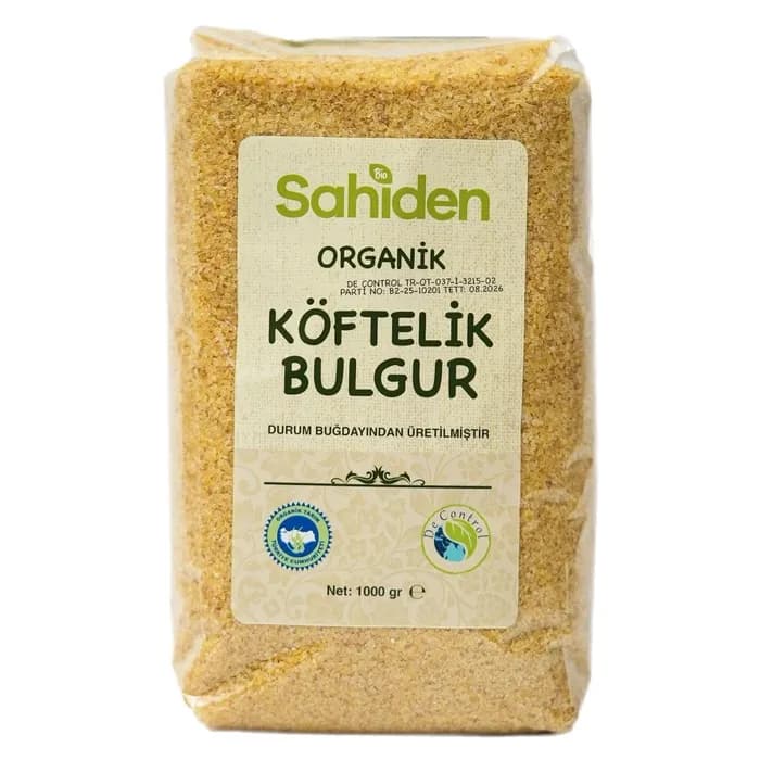 ORGANİK KÖFTELİK BULGUR - 1 KG