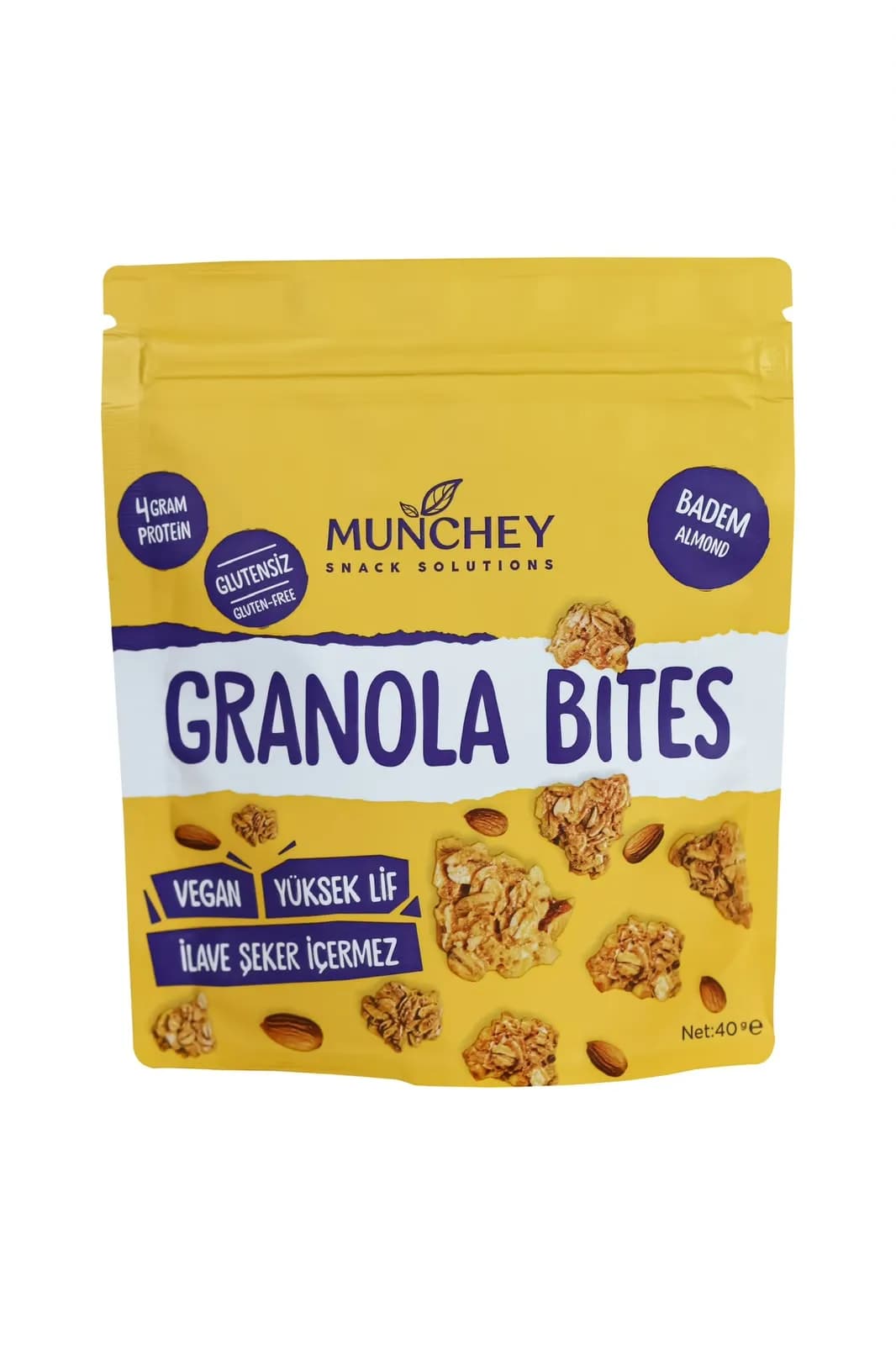 40gr Granola Bites Badem